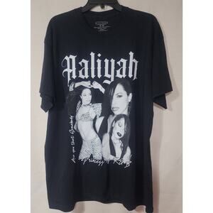 Aliyah ''Princess of R & B ''men's XL shirt